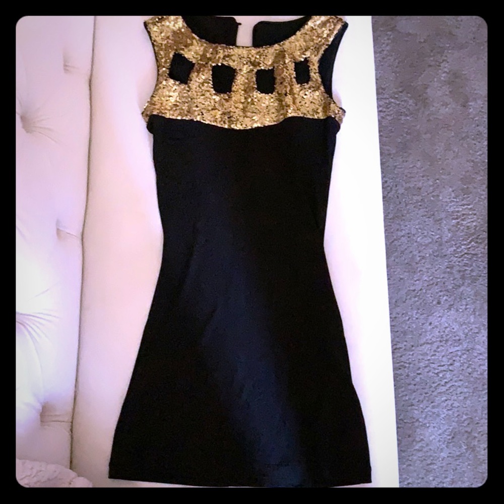 NEW, NEVER WORN Black club dress